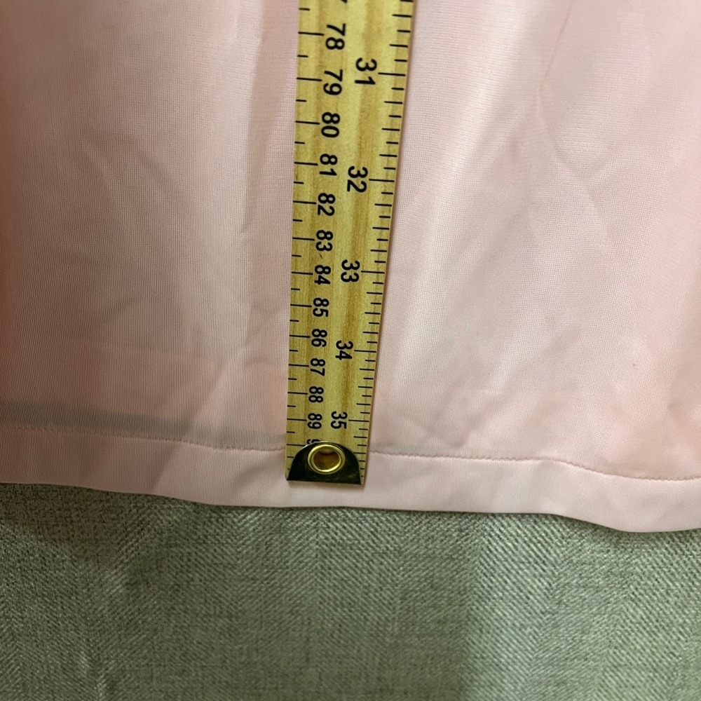 Vintage Pink Vanity Fair Nightgown Embroidered Women's Small Nylon Made In USA - Picture 8 of 8